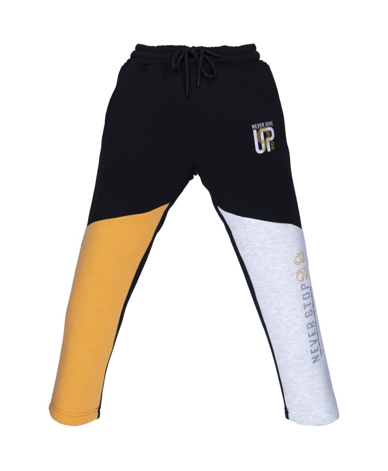 Boys Printed Regular Fit Trackpants