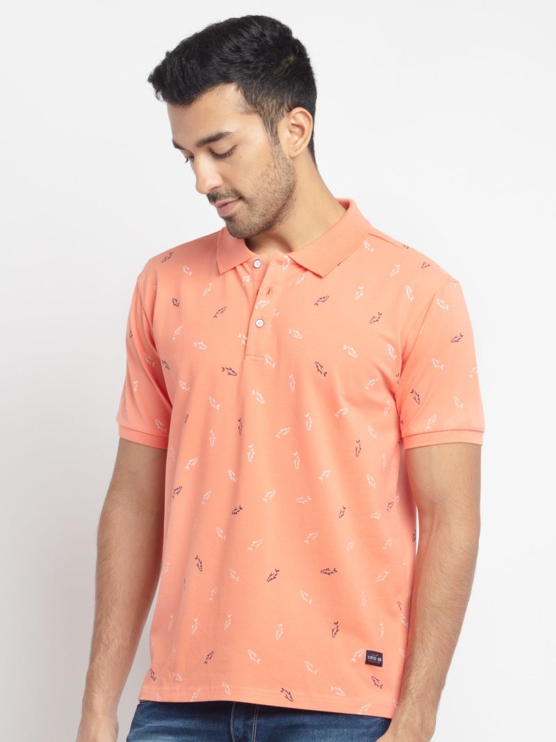 Status Quo Mens Printed Polo T-Shirt