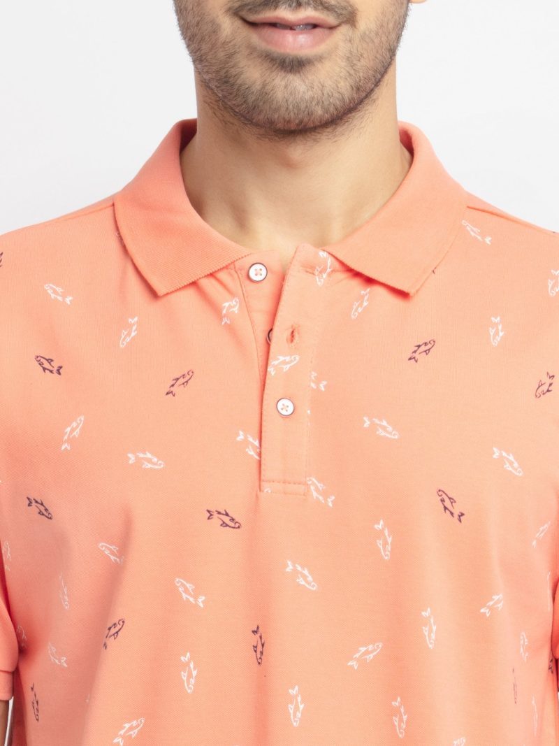 Status Quo Mens Printed Polo T-Shirt