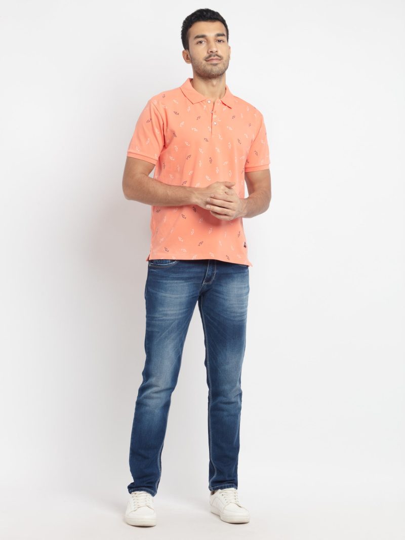 Status Quo Mens Printed Polo T-Shirt