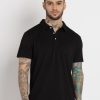 Status Quo Mens Solid Polo T-Shirt