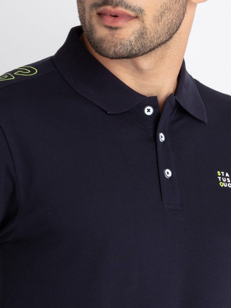 Mens Solid Polo T-Shirt