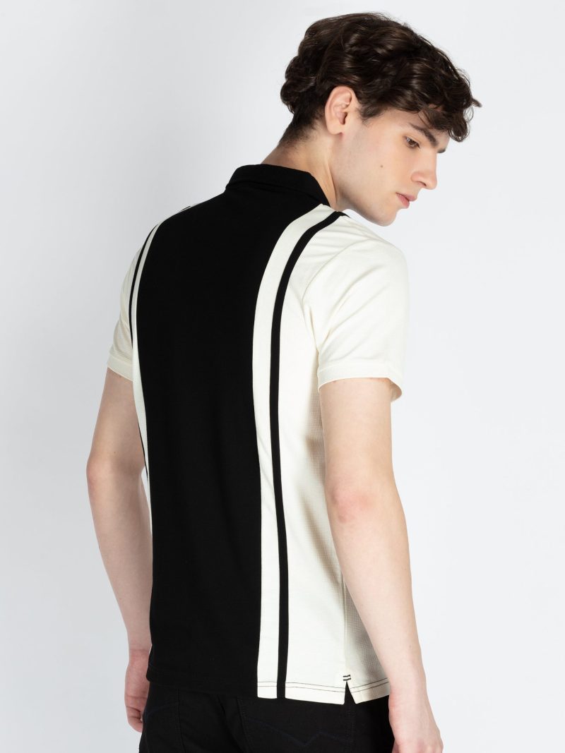 Mens Cut & Sew Polo T-Shirt