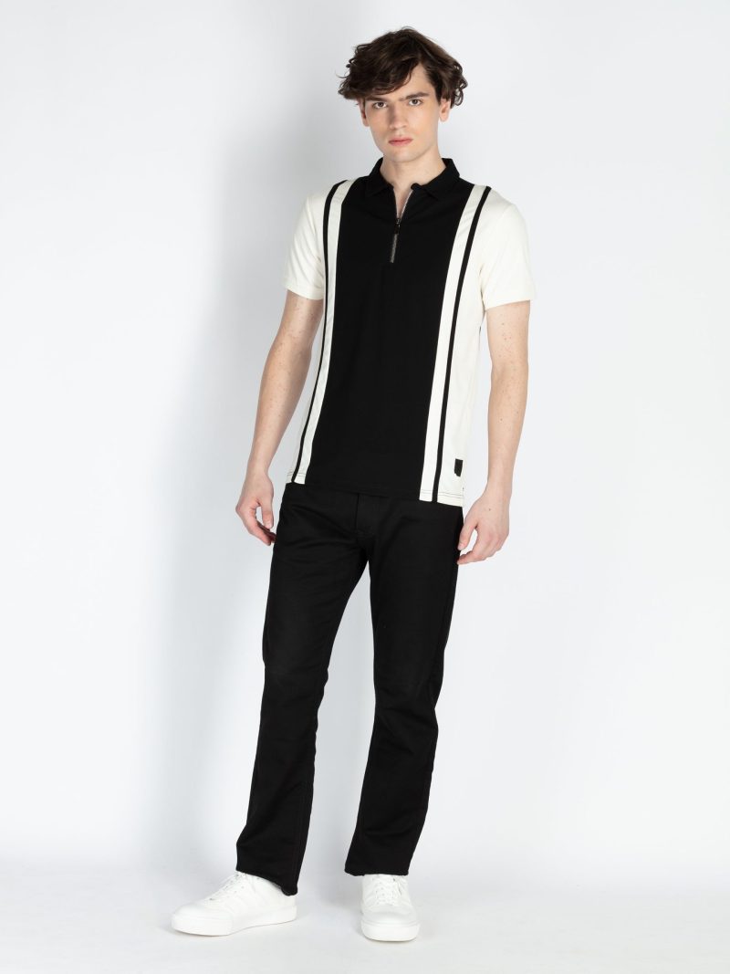 Mens Cut & Sew Polo T-Shirt