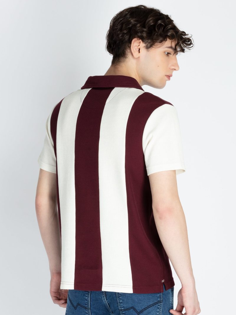 Mens Cut & Sew Polo T-Shirt