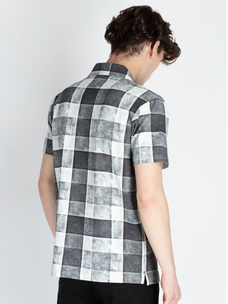 Mens All Over Printed Polo T-Shirt