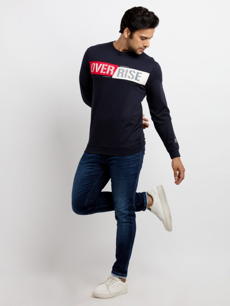 Mens Mix & Match Round Neck Sweatshirt