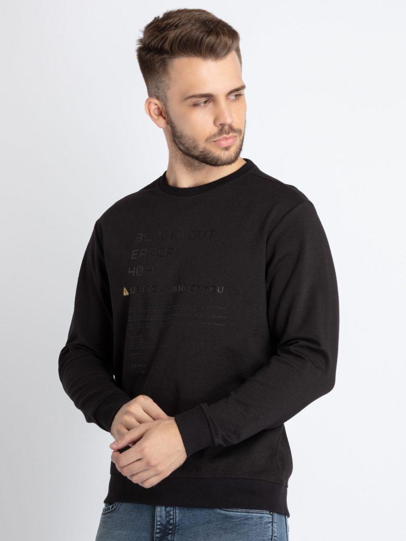 Mens Printed Lightweight Sweatshirt