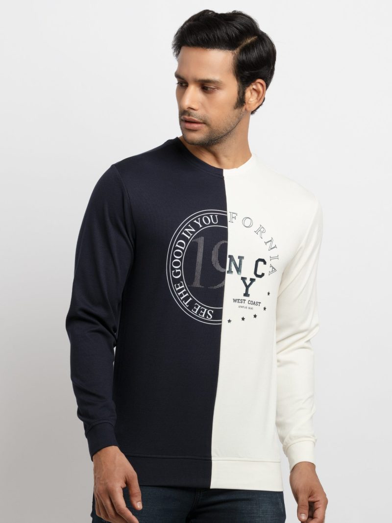Mens Mix & Match Round Neck Sweatshirt