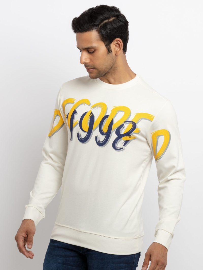 Mens Solid Sweatshirt
