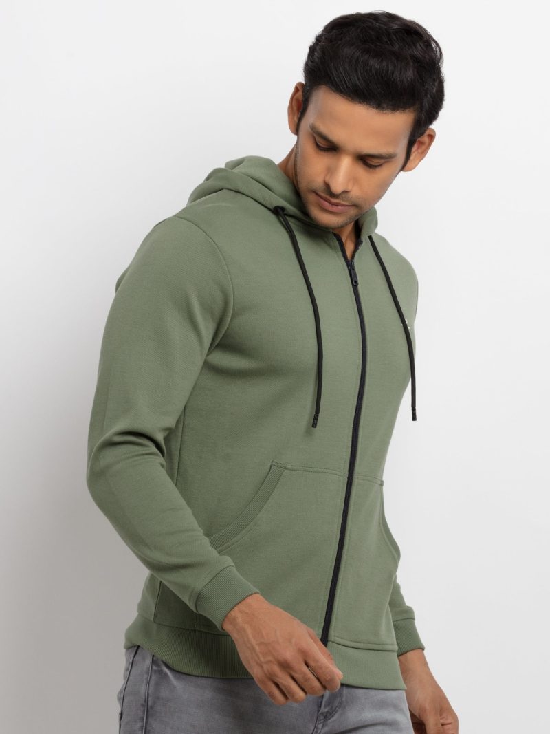 Mens Solid Lightweight Sweatshirt