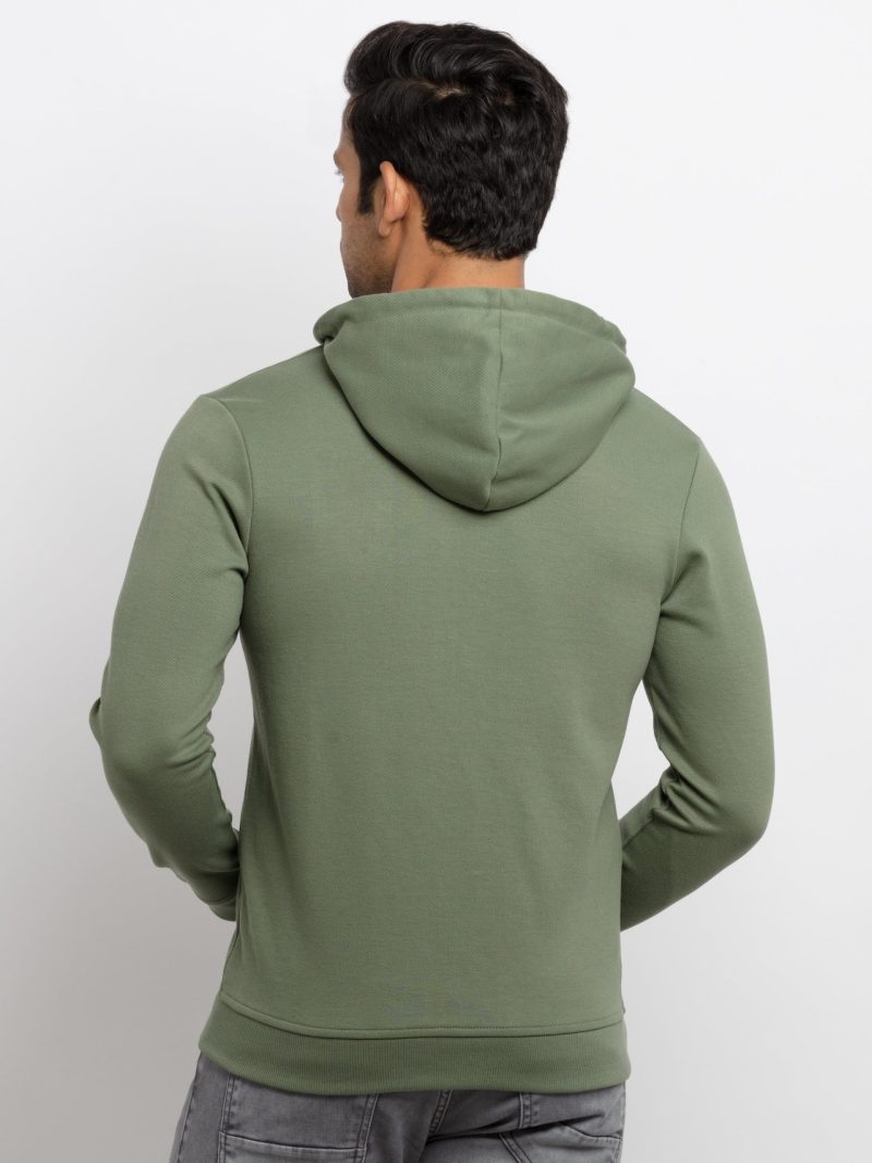 Mens Solid Lightweight Sweatshirt