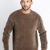 Mens Solid Lightweight Sweatshirt