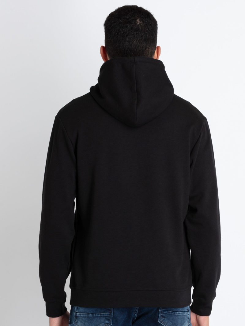 Mens Printed Hooded Lightweight Sweatshirt