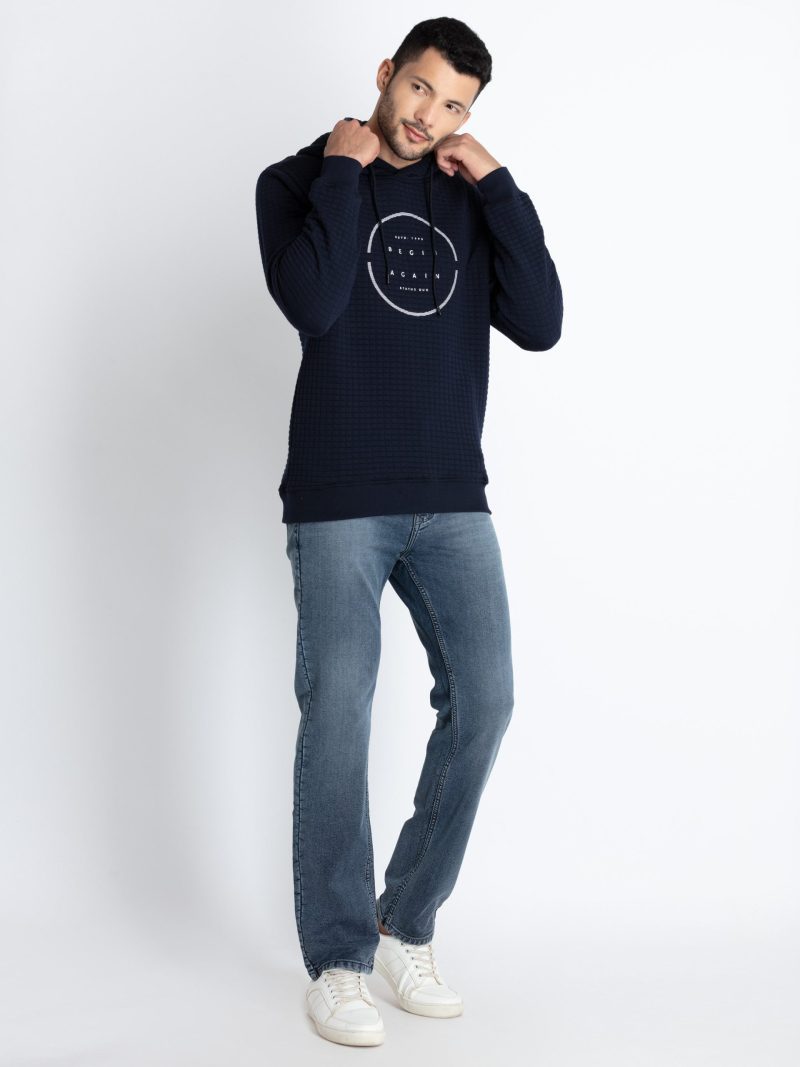 Mens Hooded Lightweight Sweatshirt