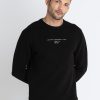 Mens Round Neck Lightweight Sweatshirt