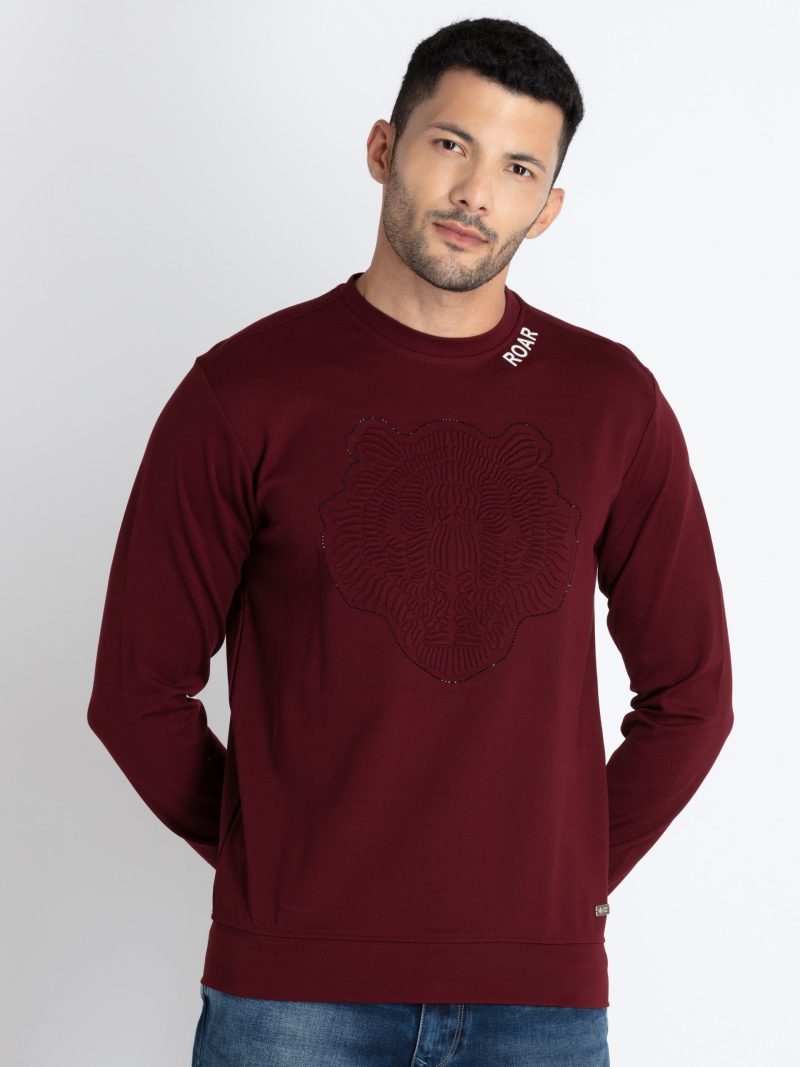 Status Quo Mens Solid Lightweight Sweatshirt