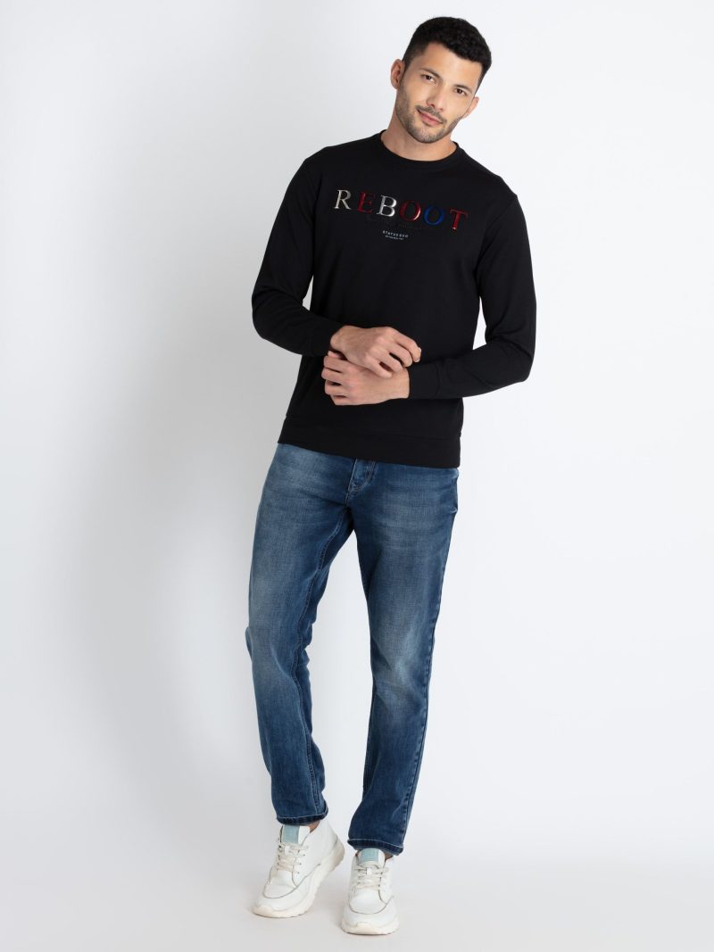 Mens Printed Lightweight Sweatshirt