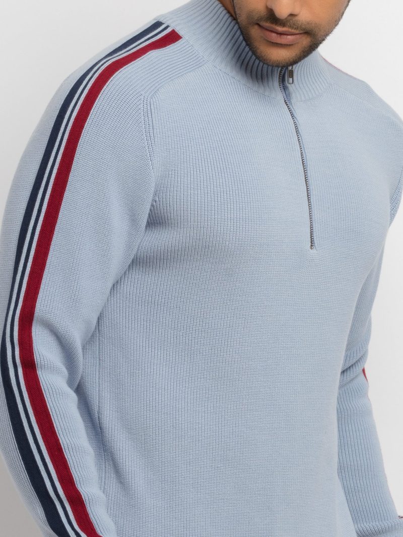 Mens Solid Hooded Sweater