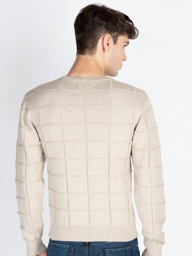 Mens Textured Sweater