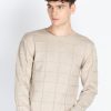 Mens Textured Sweater