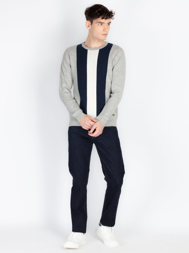 Mens Colourblocked Sweater