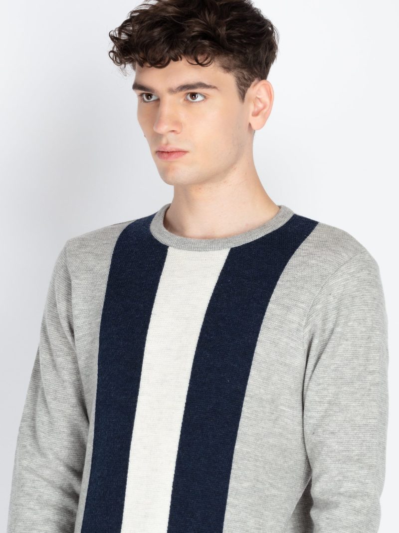 Mens Colourblocked Sweater