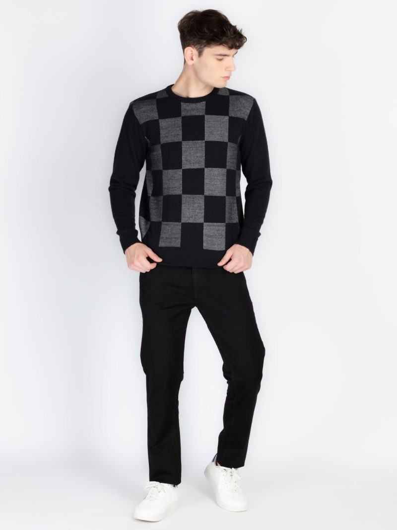 Mens Colourblocked Sweater