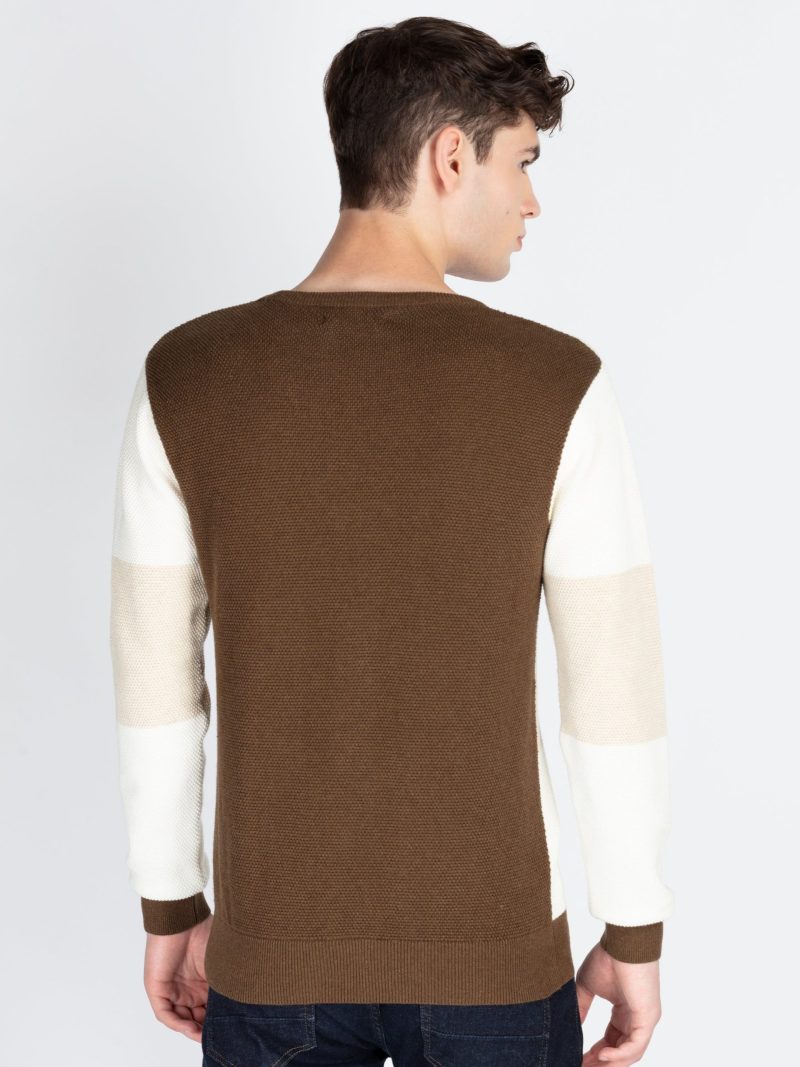 Mens Colourblocked Sweater