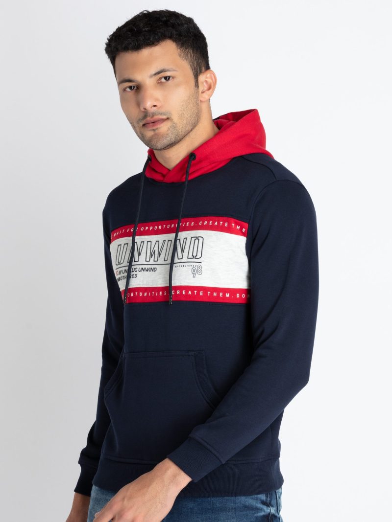 Mens Mix & Match Sweatshirt With Hoodie