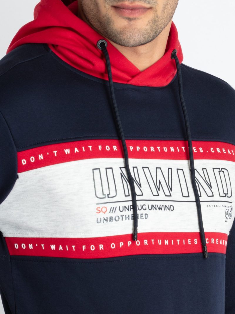 Mens Mix & Match Sweatshirt With Hoodie