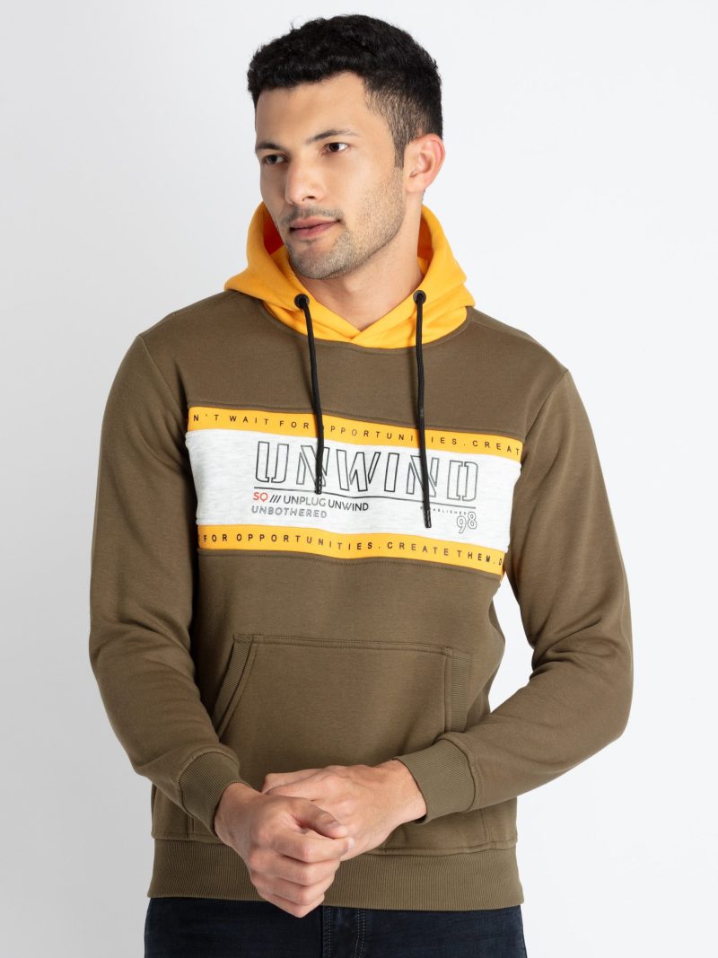 Mens Mix & Match Sweatshirt With Hoodie