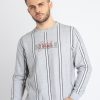 Mens All Over Printed Round Neck Sweatshirt
