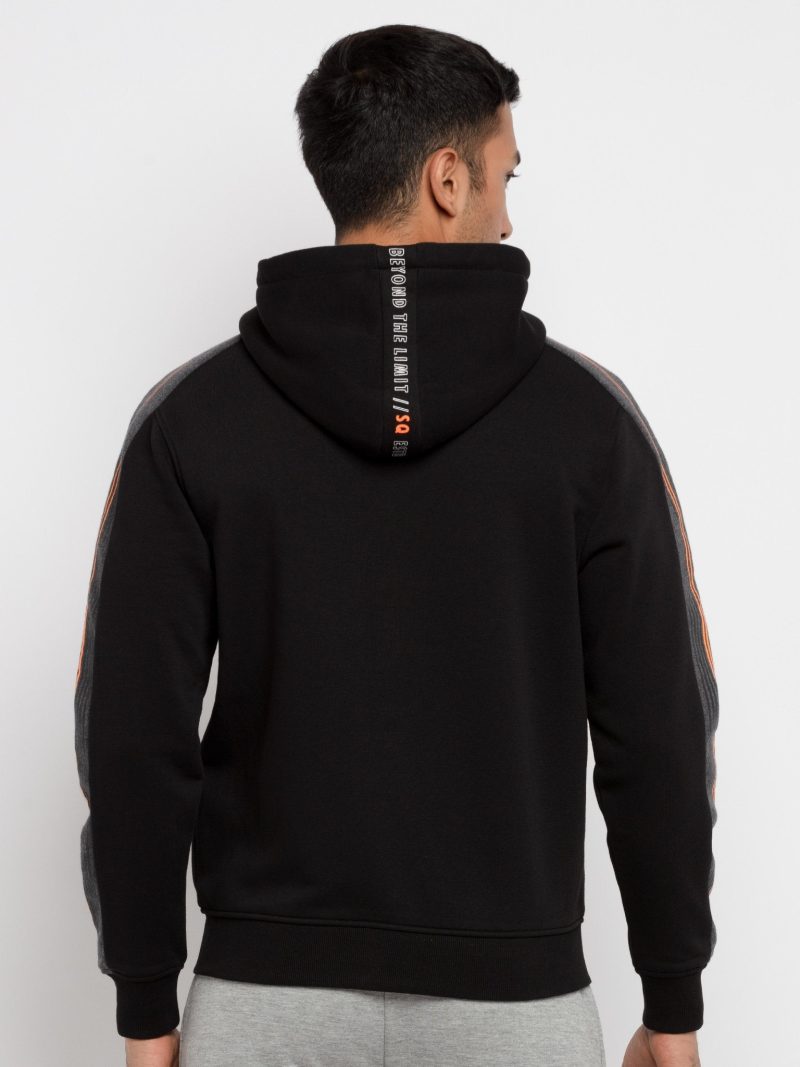 Mens Hooded Zipper Sweatshirt