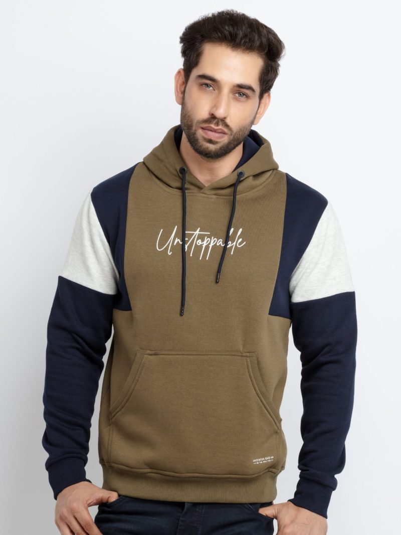 Status Quo Mens Mix & Match Hooded Sweatshirt