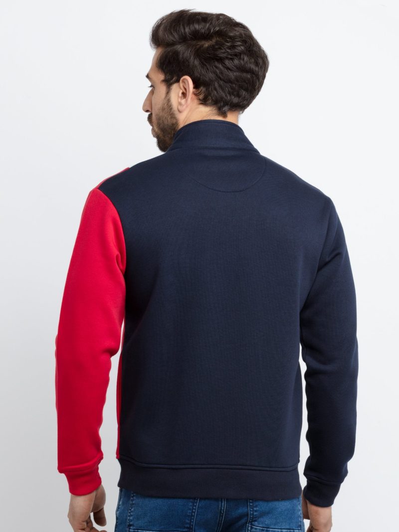 Mens Mix & Match Collar Neck Sweatshirt