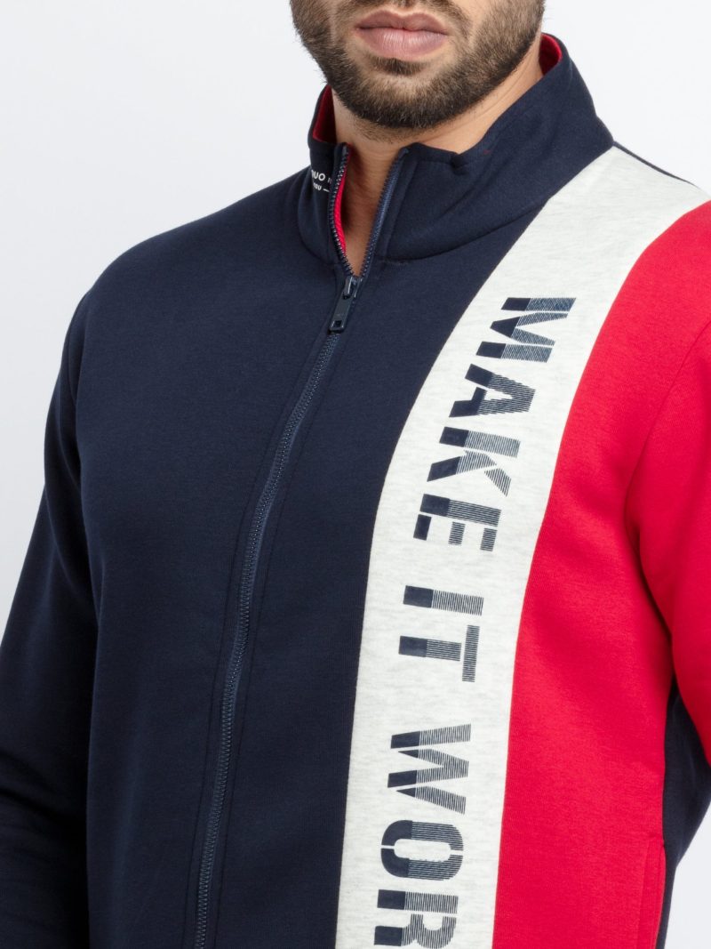 Mens Mix & Match Collar Neck Sweatshirt