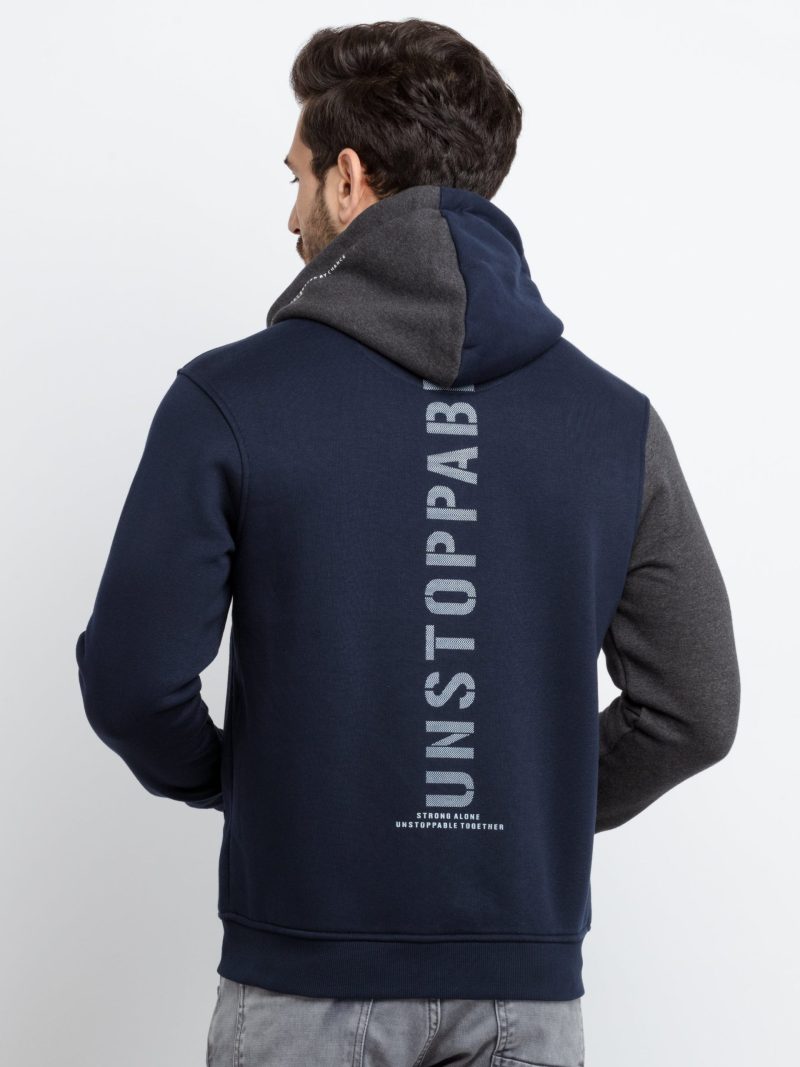 Mens Mix & Match Hooded Sweatshirt