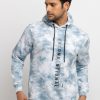 Status Quo Mens All Over Printed Hooded Sweatshirt