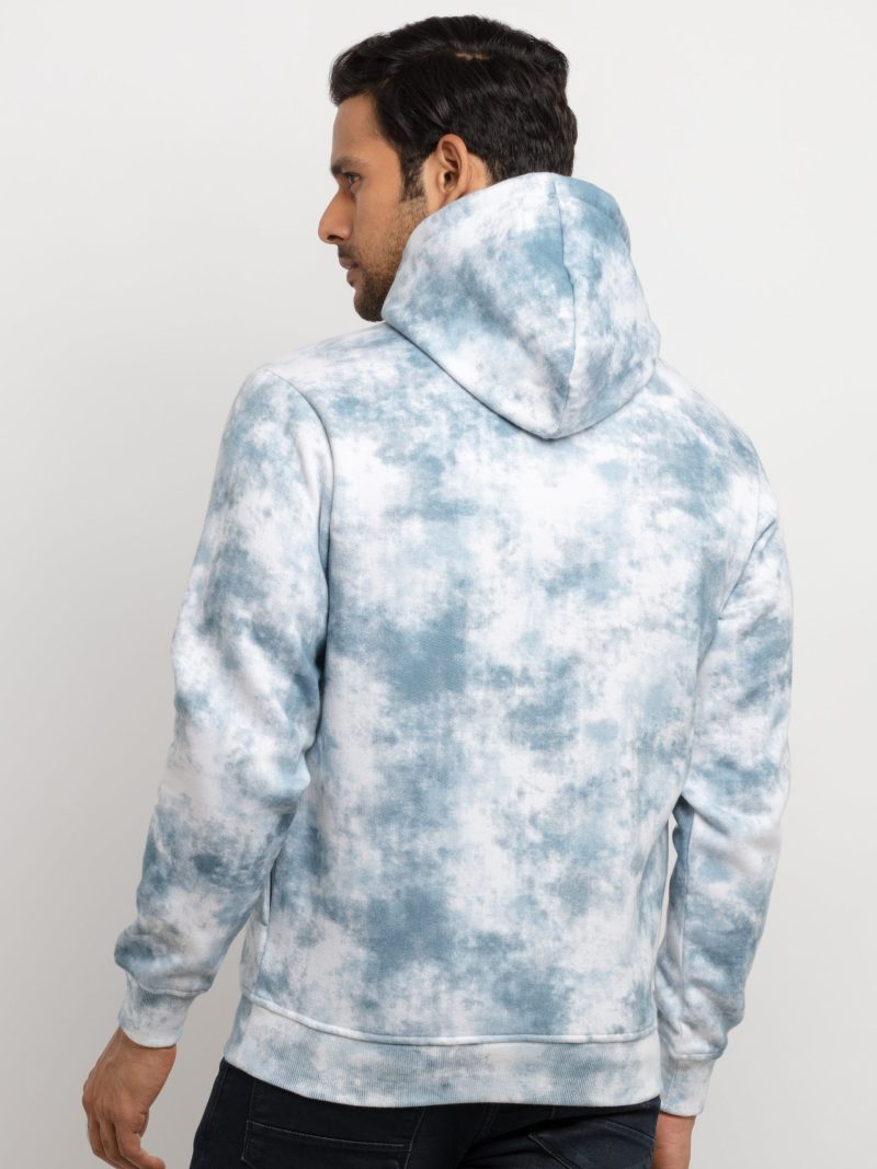 Status Quo Mens All Over Printed Hooded Sweatshirt