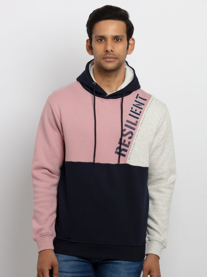 Mens Mix & Match Hooded Sweatshirt