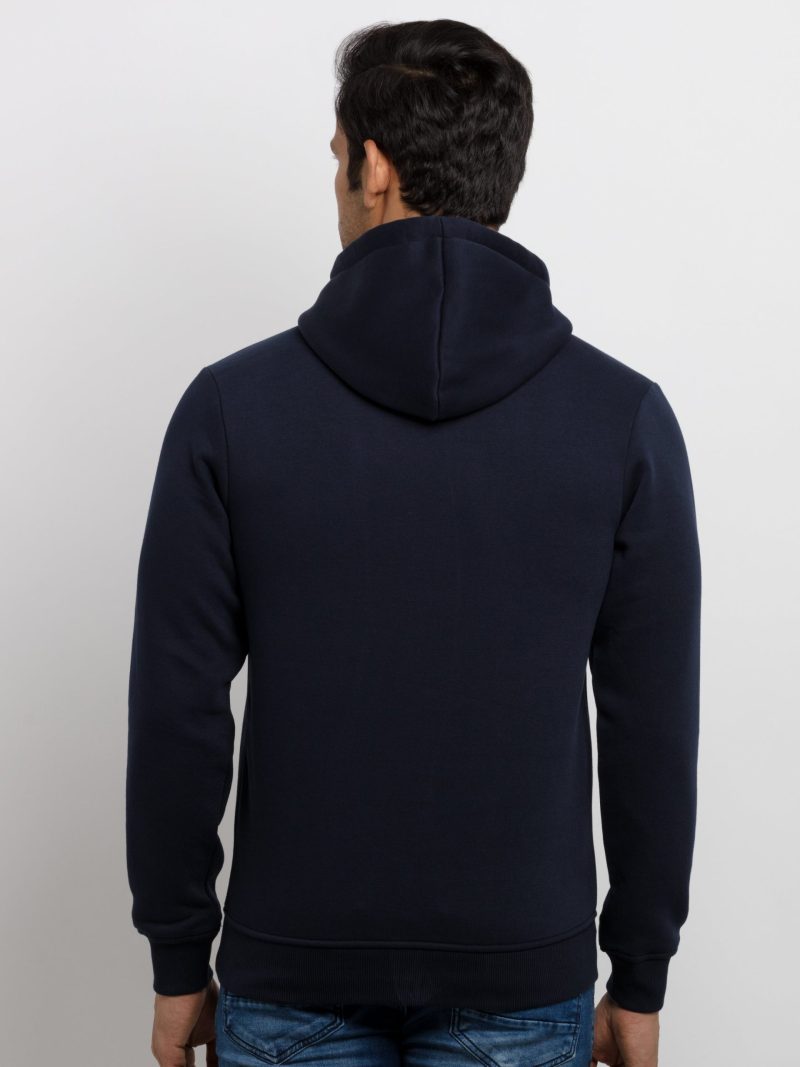 Mens Printed Hooded Sweatshirt