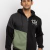 Mens Mix & Match Hooded Sweatshirt