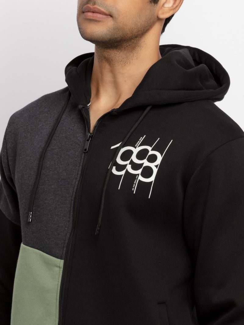 Mens Mix & Match Hooded Sweatshirt