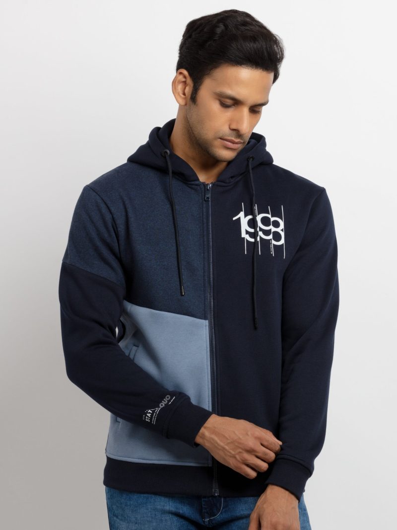 Mens Mix & Match Hooded Sweatshirt