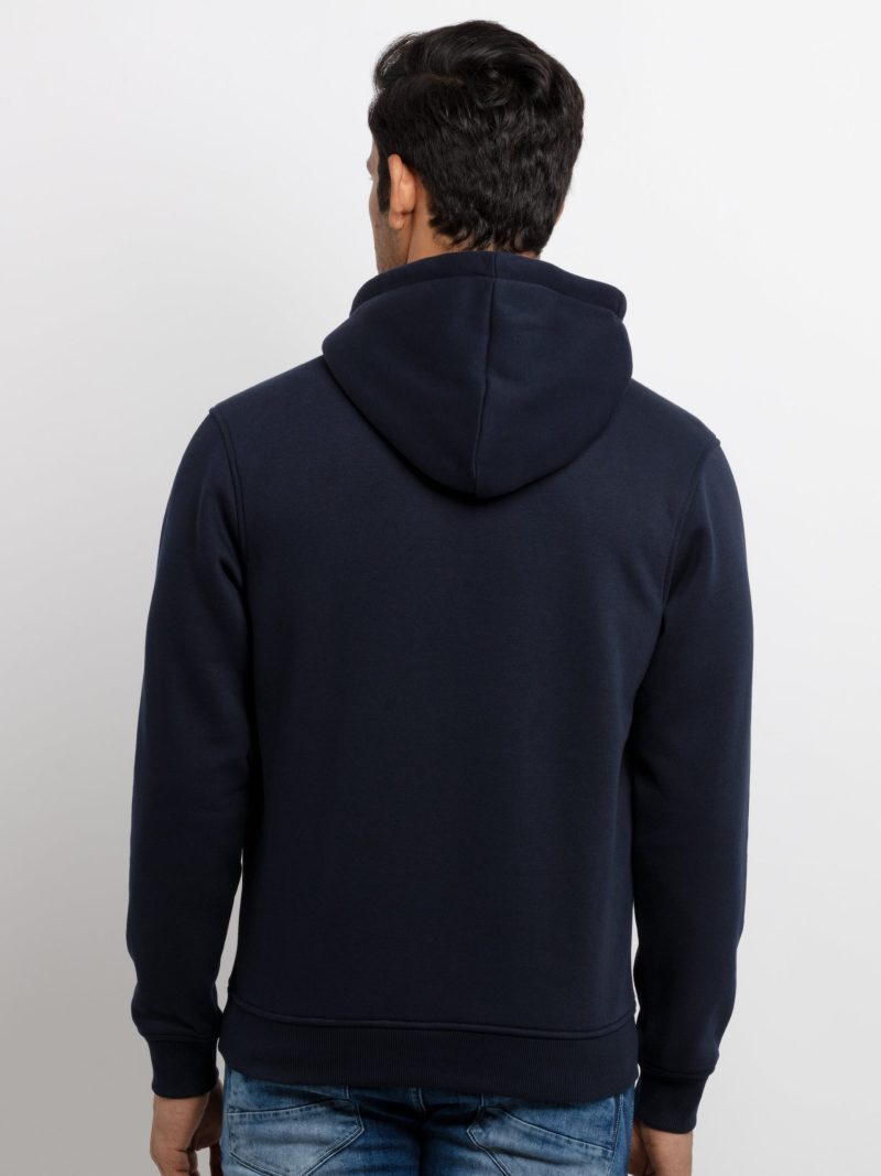 Mens Printed Hooded Sweatshirt