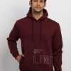 Mens Printed Hooded Sweatshirt