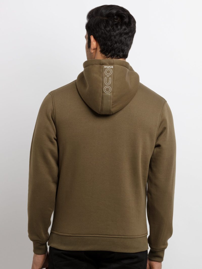 Mens Printed Hooded Sweatshirt