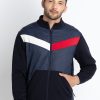 Mens Mix & Match Henley Neck Sweatshirt