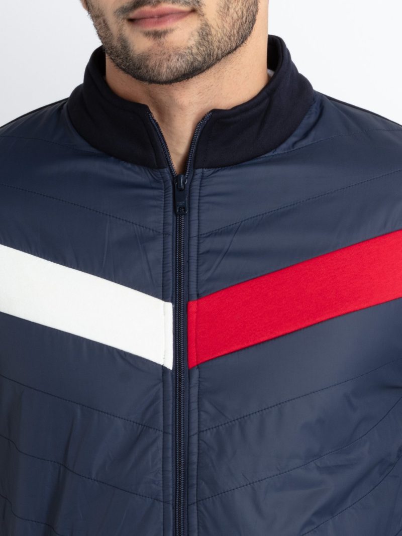 Mens Mix & Match Henley Neck Sweatshirt